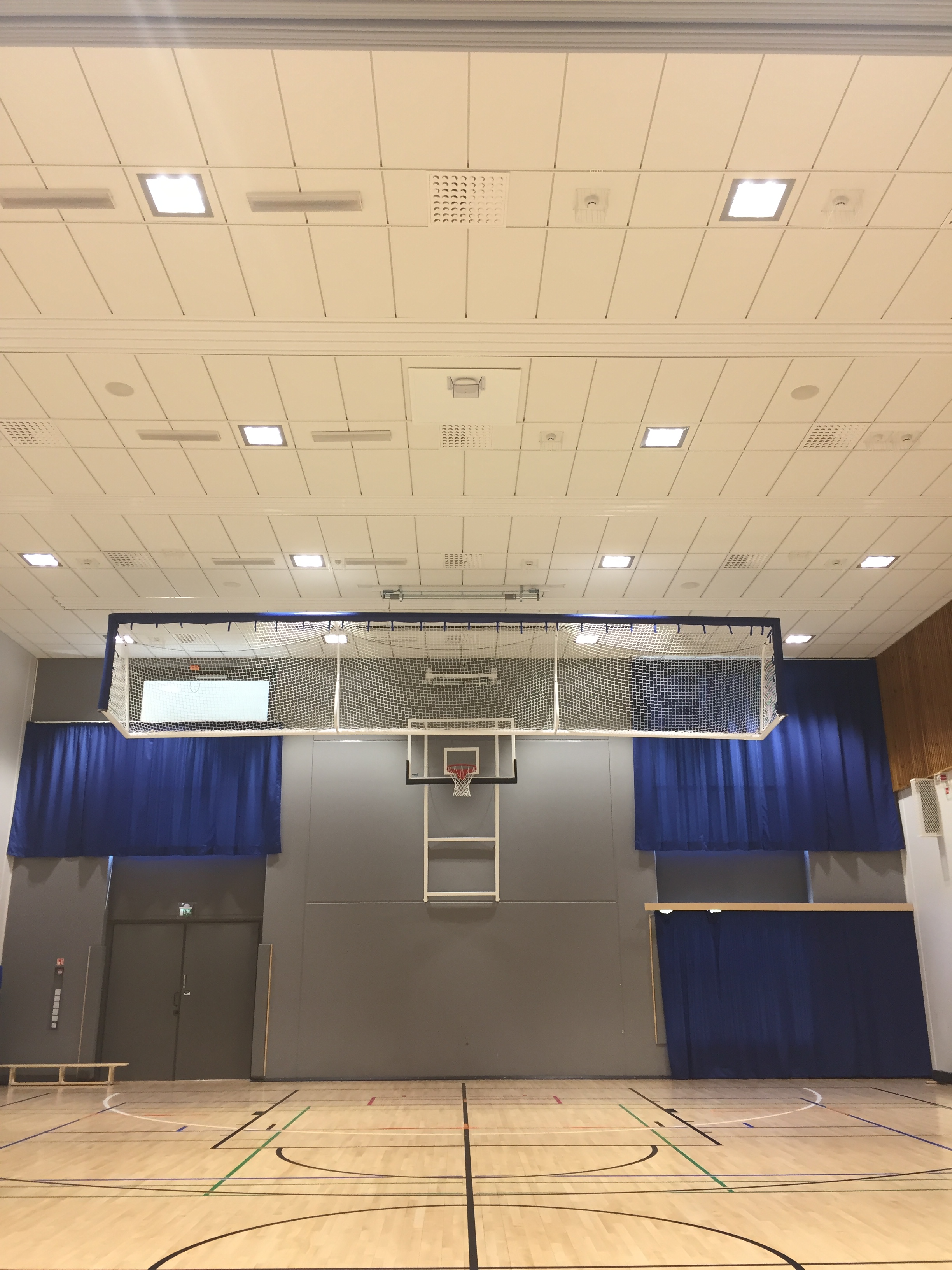 Gym — Ecophon Acoustic Panels