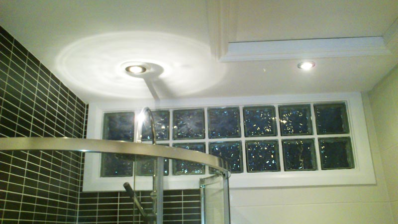 Modern bathroom lighting