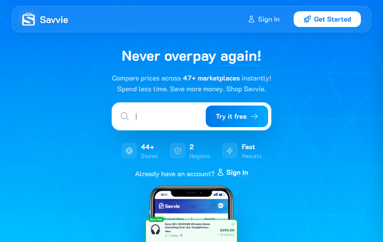 Savvie - Chrome Extension